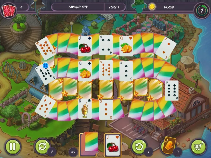 Скриншот 2 к игре Restaurant Solitaire: Pleasant Dinner