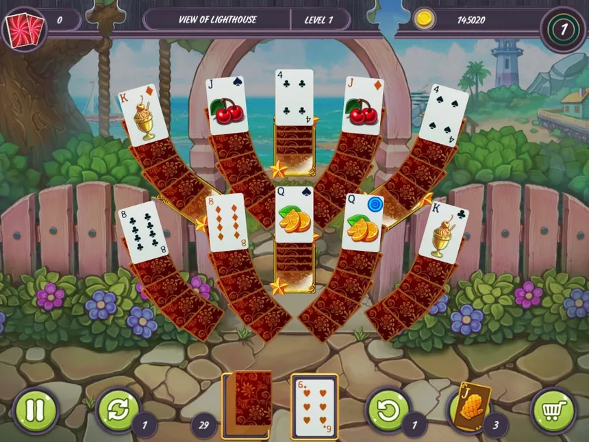 Скриншот 4 к игре Restaurant Solitaire: Pleasant Dinner