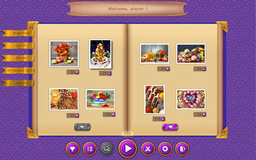 Скриншот 2 к игре Tasty Jigsaw: Happy Hour  (拼图)