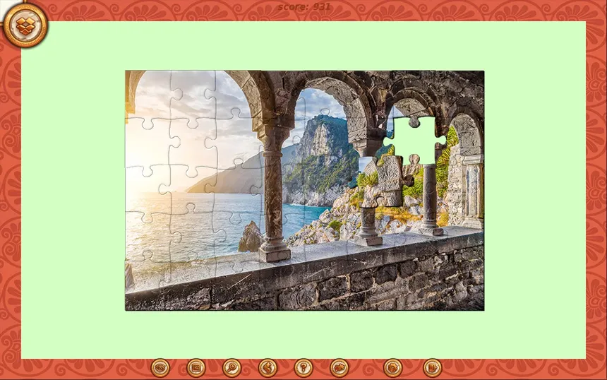 Скриншот 2 к игре 1001 Jigsaw. Myths of ancient Greece (拼图)