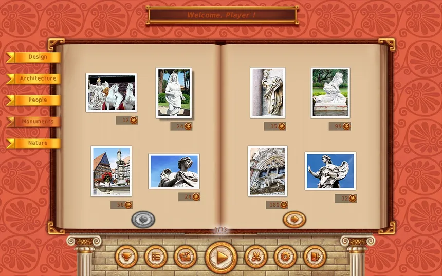 Скриншот 5 к игре 1001 Jigsaw. Myths of ancient Greece (拼图)
