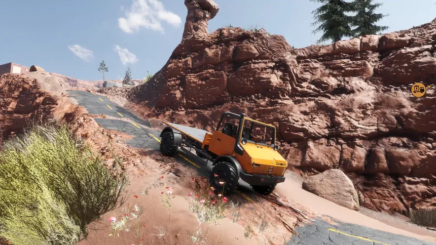 Скриншот 1 к игре Offroad Truck Simulator: Heavy Duty Challenge