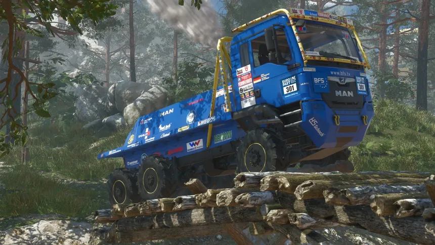 Скриншот 2 к игре Offroad Truck Simulator: Heavy Duty Challenge