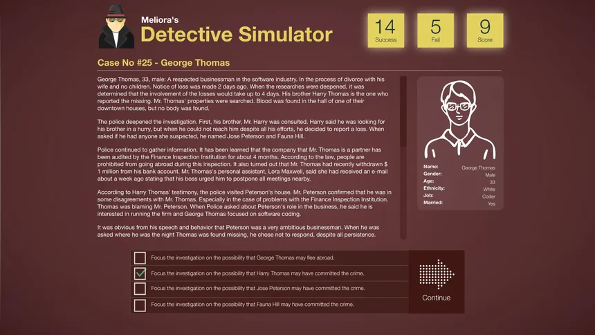 Скриншот 1 к игре Meliora’s Detective Simulator