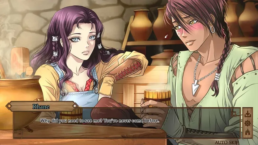 Скриншот 4 к игре Gods of Love: An Otome Visual Novel