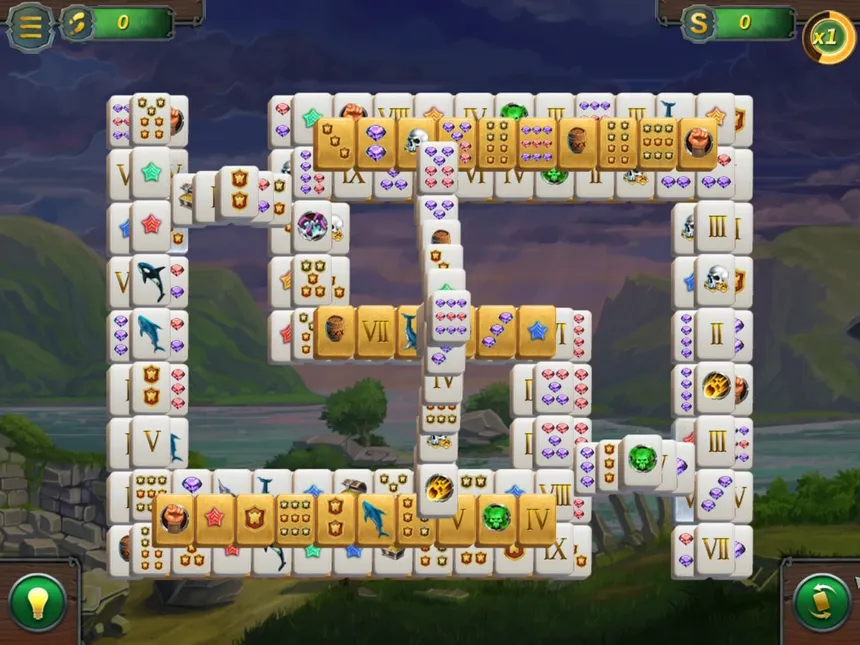 Скриншот 1 к игре Mahjong Gold