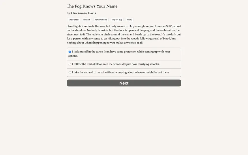 Скриншот 3 к игре The Fog Knows Your Name