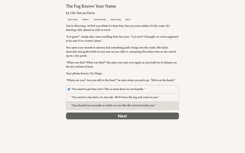 Скриншот 4 к игре The Fog Knows Your Name