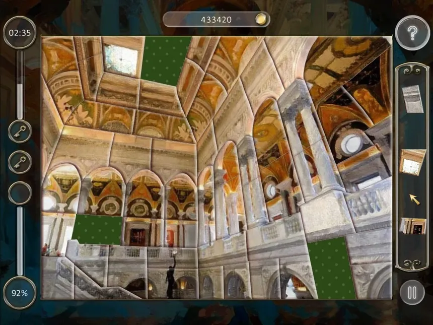Скриншот 1 к игре Fairytale Mosaics Beauty and Beast