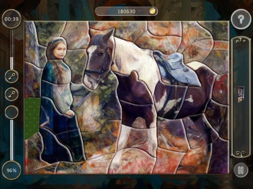 Скриншот 2 к игре Fairytale Mosaics Beauty and Beast