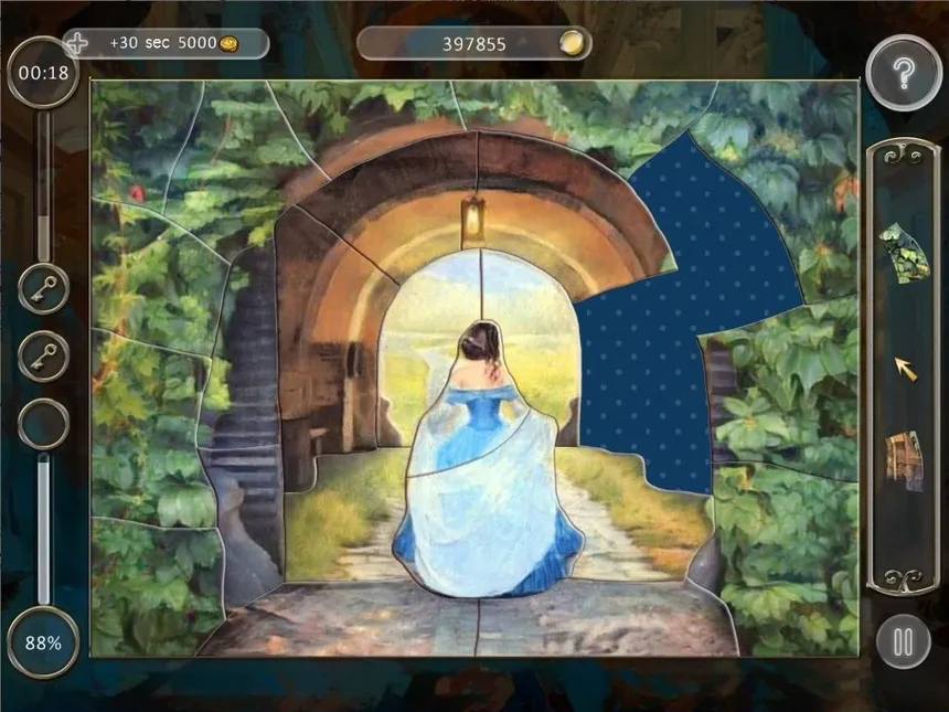 Скриншот 4 к игре Fairytale Mosaics Beauty and Beast