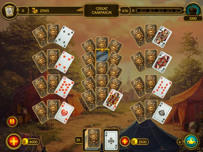 Скриншот 4 к игре Knight Solitaire