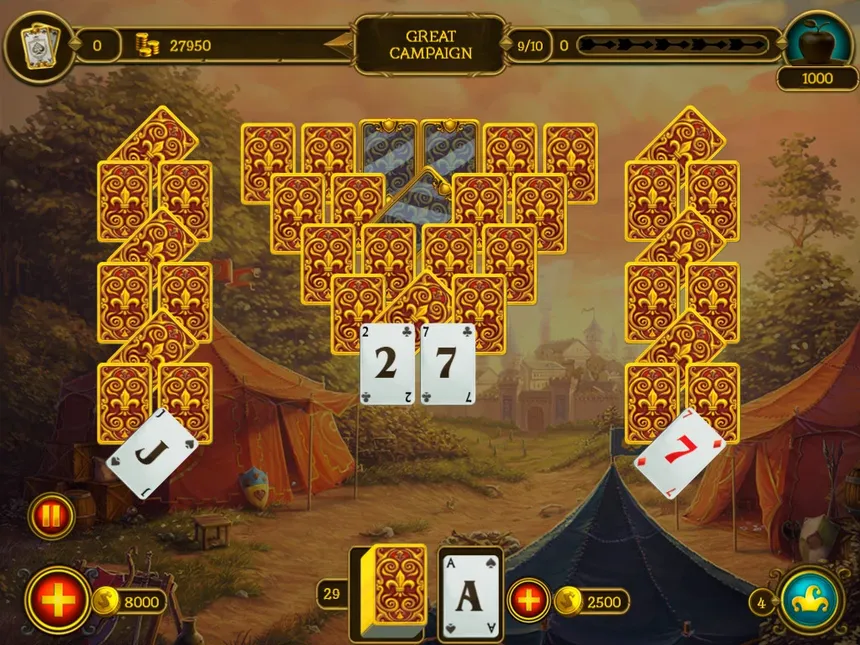 Скриншот 5 к игре Knight Solitaire