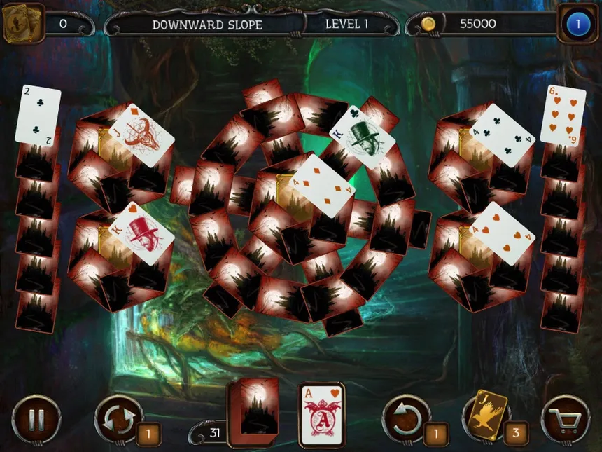 Скриншот 3 к игре Mystery Solitaire The Arkham Spirits