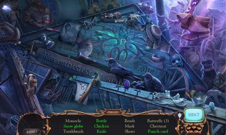 Скриншот 2 к игре Mystery Case Files: Ravenhearst Unlocked Collector's Edition