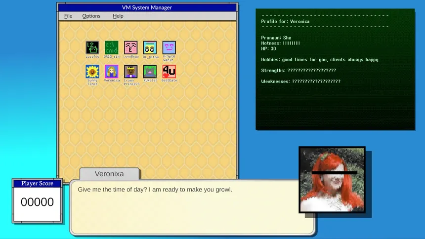 Скриншот 1 к игре Ransomware Dating Sim