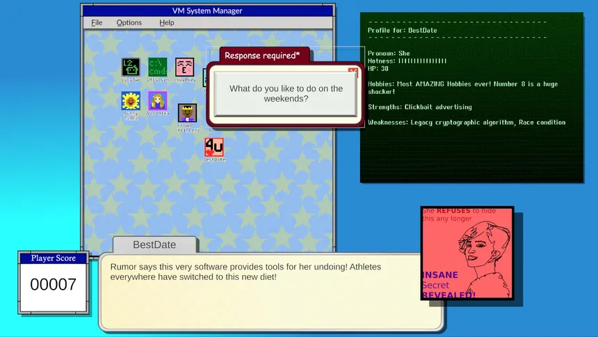Скриншот 3 к игре Ransomware Dating Sim