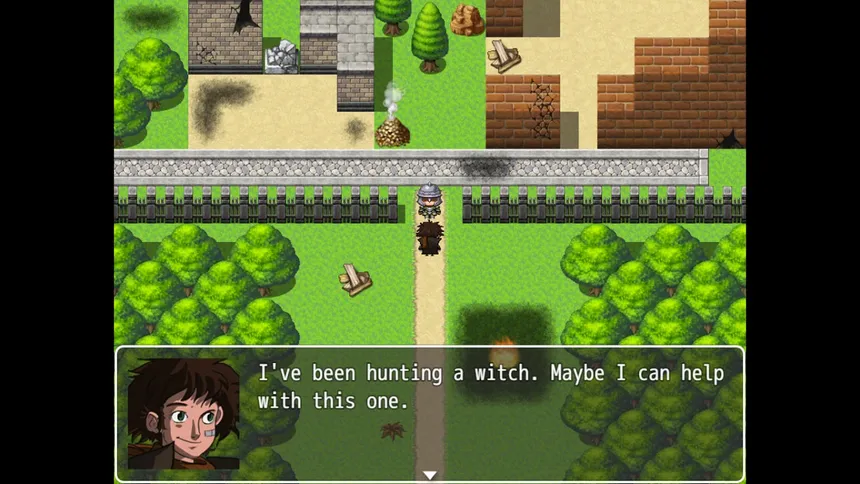 Скриншот 1 к игре Witch Loraine's Death Game