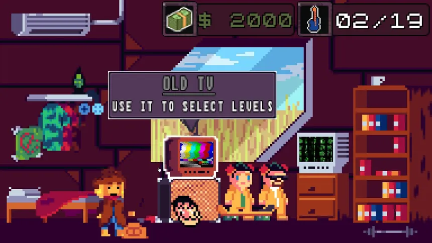 Скриншот 1 к игре Puzzle Game: Lee inside TV