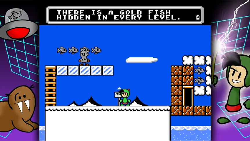 Скриншот 1 к игре Alfonzo's Arctic Adventure