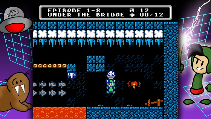 Скриншот 2 к игре Alfonzo's Arctic Adventure