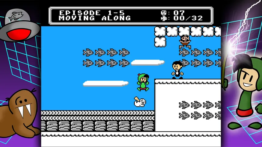 Скриншот 3 к игре Alfonzo's Arctic Adventure