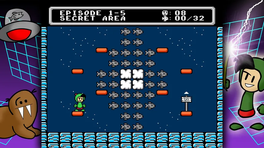 Скриншот 4 к игре Alfonzo's Arctic Adventure