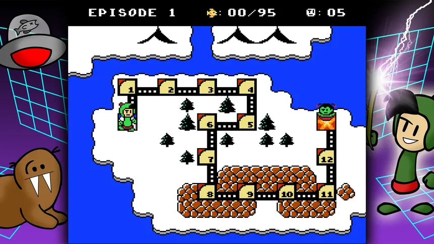 Скриншот 5 к игре Alfonzo's Arctic Adventure