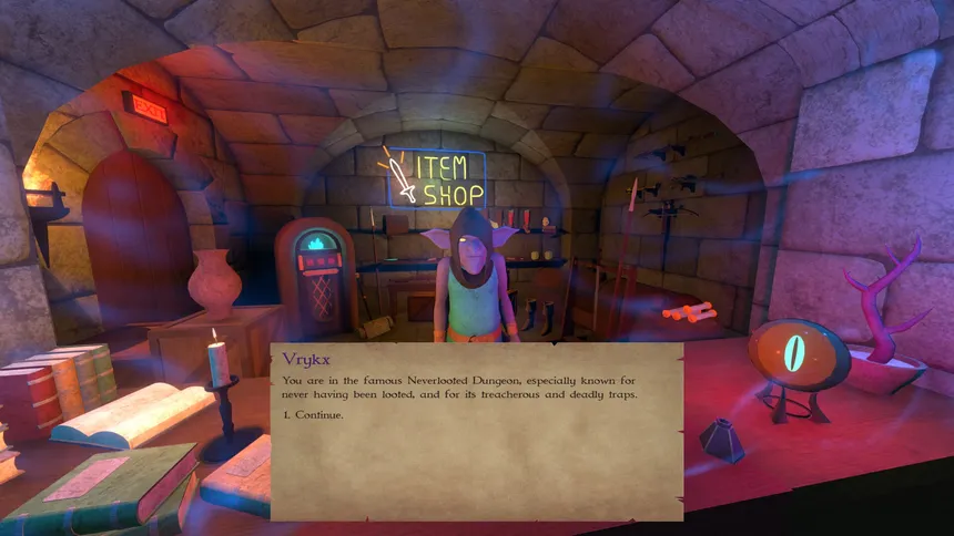 Скриншот 4 к игре Neverlooted Dungeon