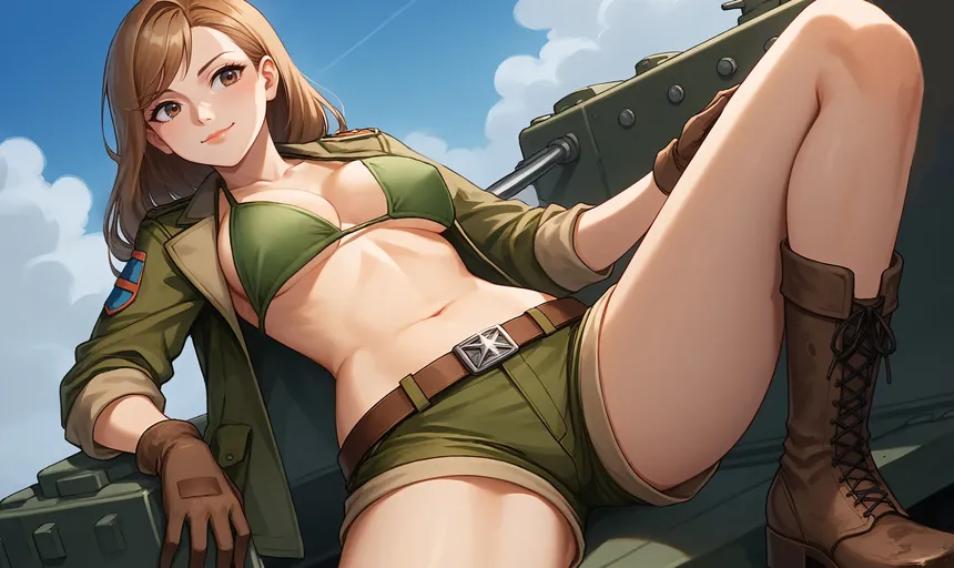 Скриншот 5 к игре My Waifu Is A Tank Girl! 💕
