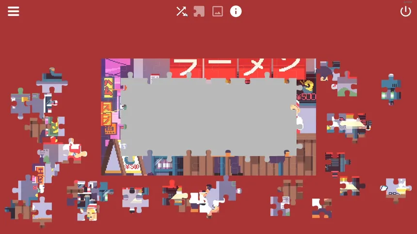 Скриншот 4 к игре Daylife in Japan - Pixel Art Jigsaw Puzzle