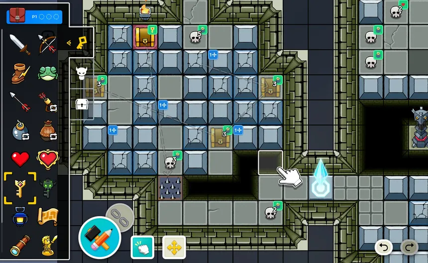 Скриншот 2 к игре Super Dungeon Designer