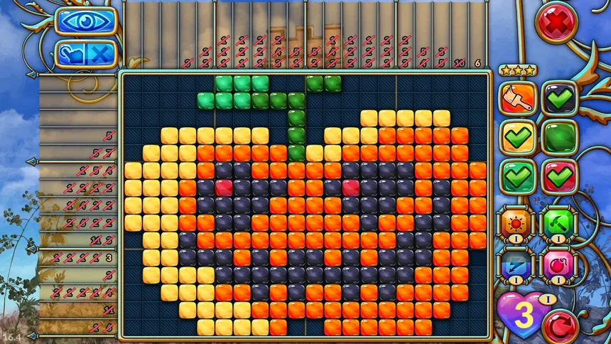 Скриншот 2 к игре Travel Mosaics 10: Spooky Halloween