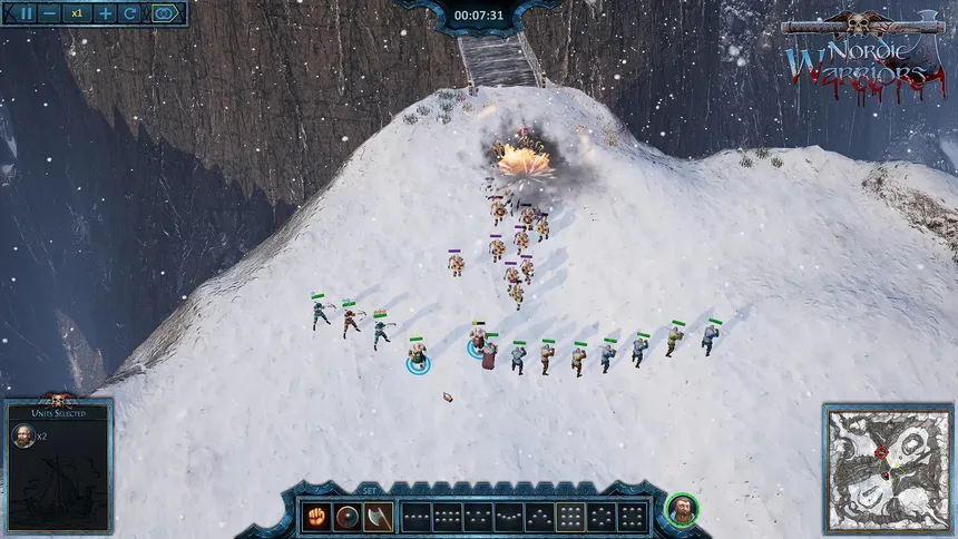 Скриншот 1 к игре Nordic Warriors