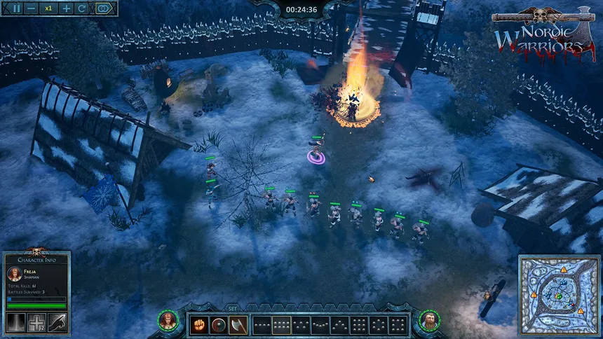 Скриншот 2 к игре Nordic Warriors