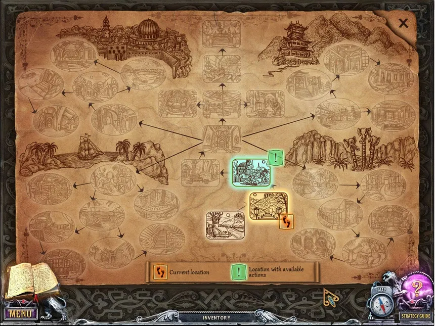 Скриншот 6 к игре House of 1000 Doors: The Palm of Zoroaster