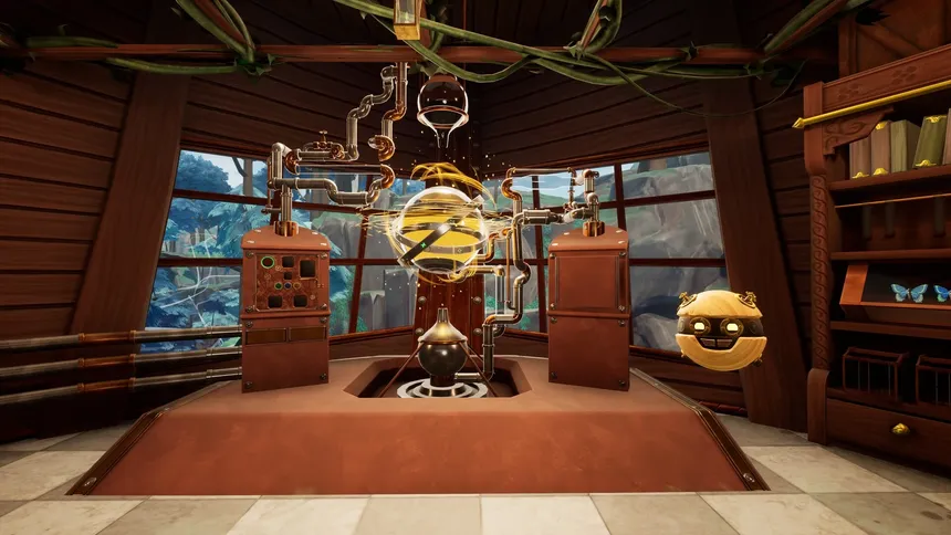 Скриншот 5 к игре The Wilds of Dacrima: Field Notes from a Poorly Supervised Alchemist and his Unruly Clockwork Companion