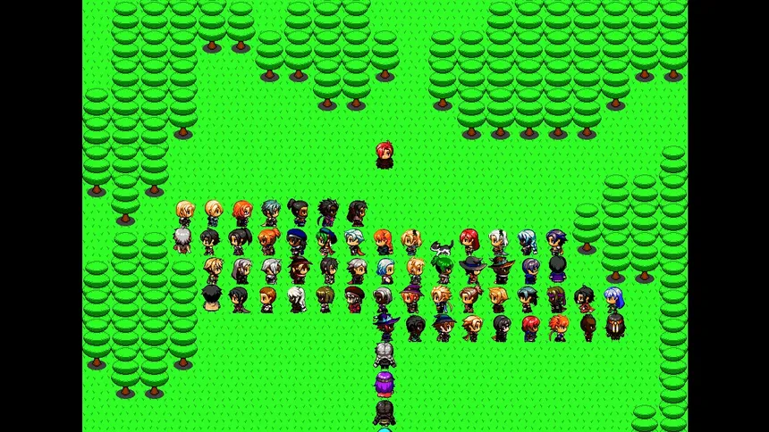 Скриншот 1 к игре I Have Low Stats But My Class Is "Leader", So I Recruited Everyone I Know To Fight The Dark Lord