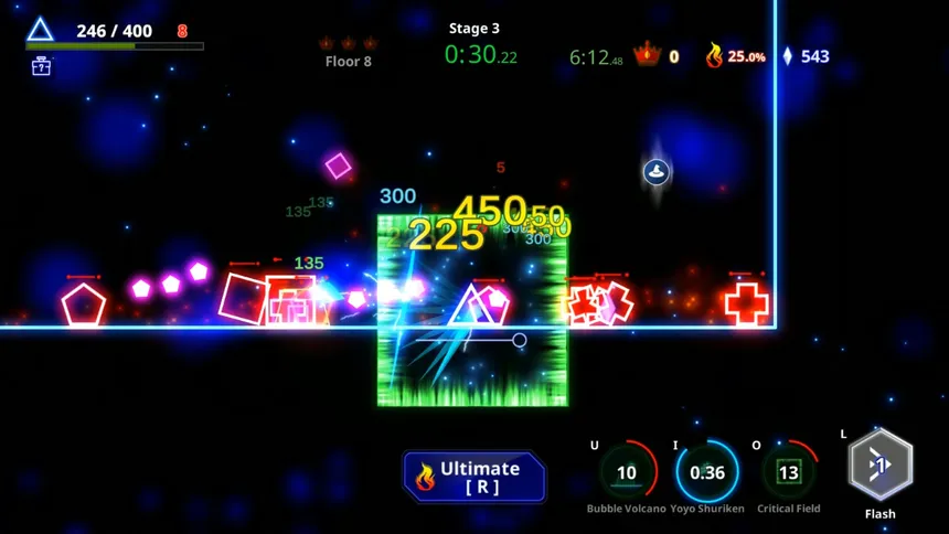 Скриншот 1 к игре Geometry Hero