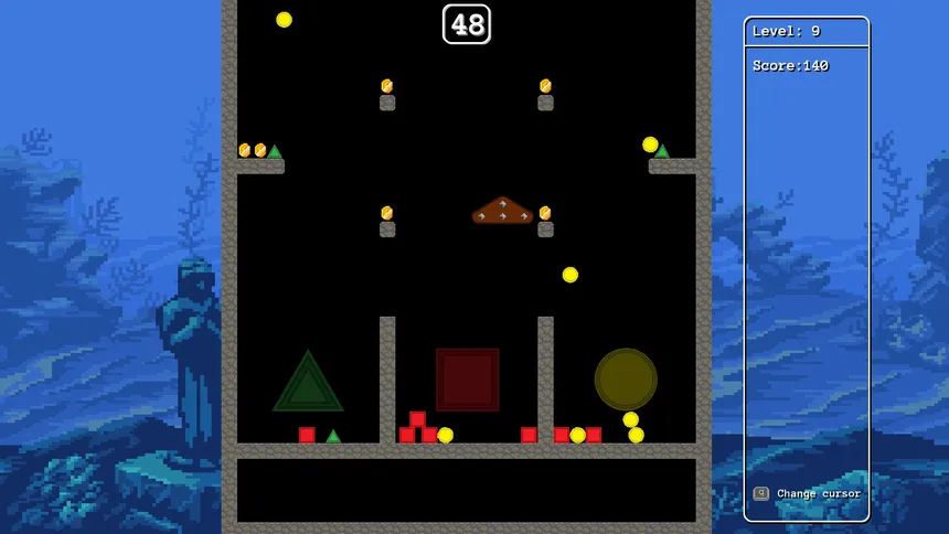 Скриншот 4 к игре Shape Cascade