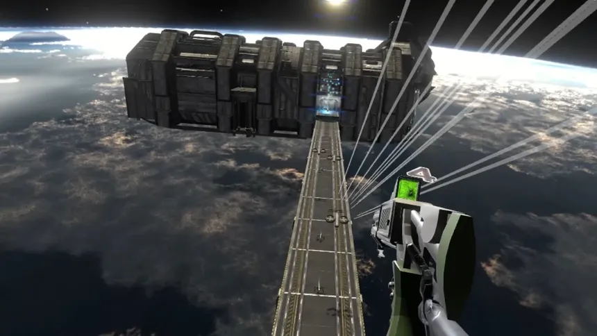 Скриншот 1 к игре Space Station Invader VR