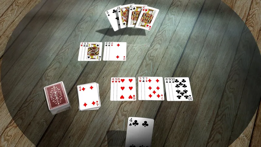 Скриншот 3 к игре Gin Rummy 3D Premium