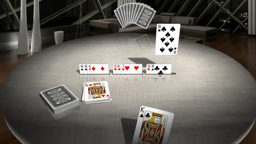 Скриншот 6 к игре Gin Rummy 3D Premium