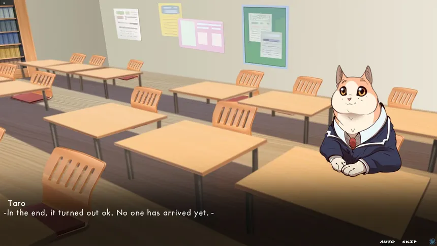 Скриншот 2 к игре Taro: a fluffy visual novel