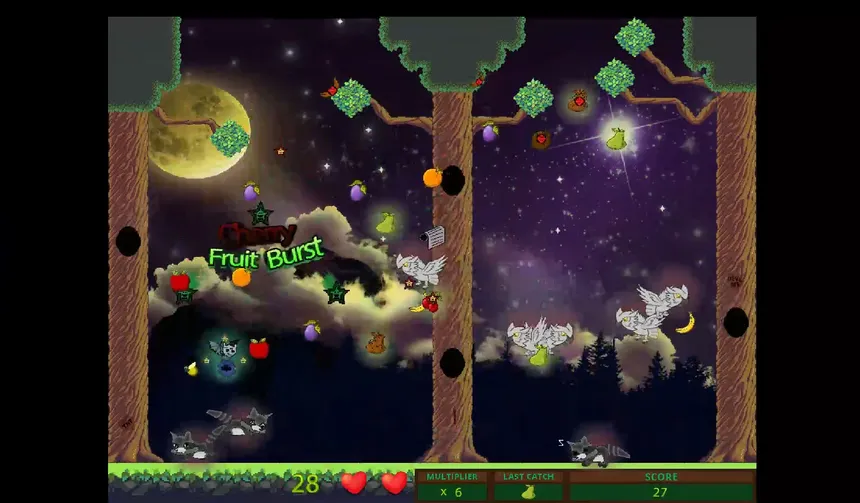 Скриншот 2 к игре Kōmori Fruit Rush