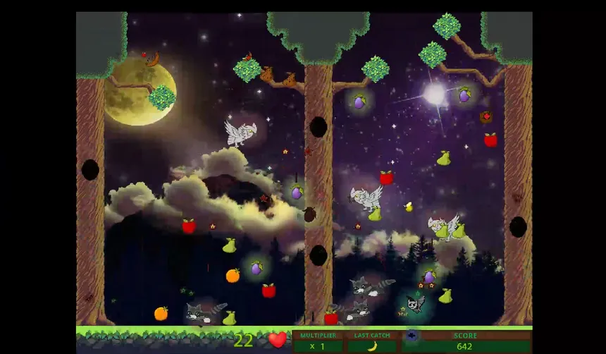Скриншот 4 к игре Kōmori Fruit Rush