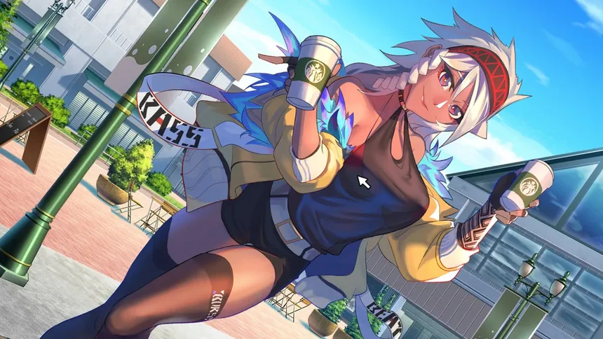 Скриншот 8 к игре Disaster Dragon x Girls from Different Worlds