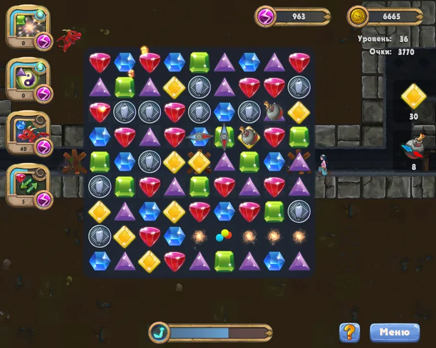 Скриншот 1 к игре Caves and Castles: Underworld