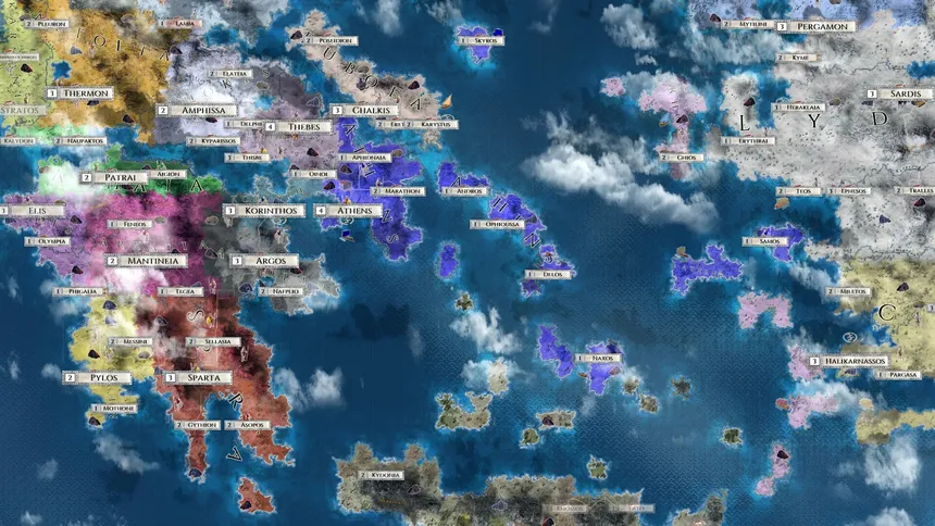 Скриншот 4 к игре Imperiums: Greek Wars