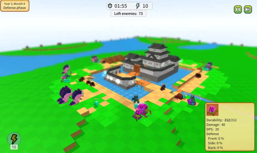Скриншот 1 к игре Bonsai Castles
